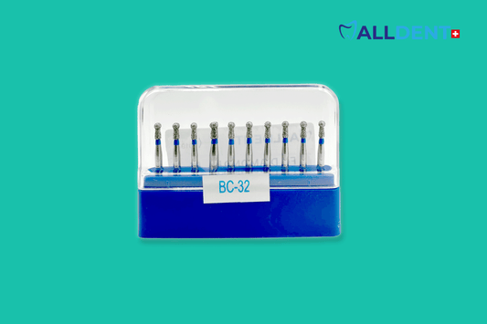 Têtes de forage Alldent BC-32 (grandes pour les dents de lait) Boule et cylindre combinés