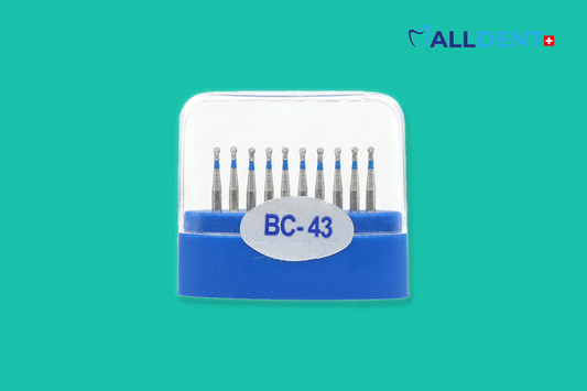 Têtes de forage Alldent BC-43 (petites pour les dents de lait) Boule et cylindre combinés