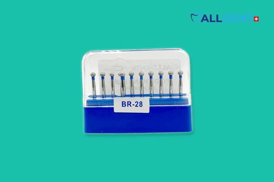 Têtes de forage Alldent BR-28 boule moyenne