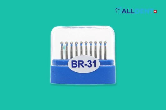 Têtes de forage Alldent BR-31S boule moyenne
