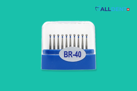 Têtes de forage Alldent BR-X40 boule moyenne