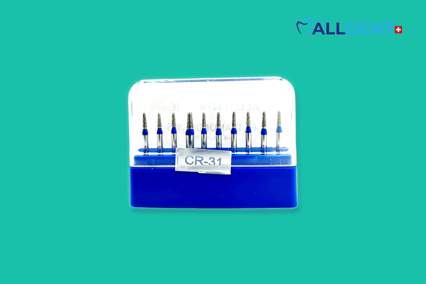 Têtes de forage Alldent CR-31 cylindre conique extra petit
