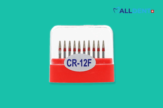 Têtes de forage Alldent CR-12F cylindre conique petit