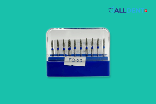 Têtes de forage Alldent FO-20 cylindre/flamme petite