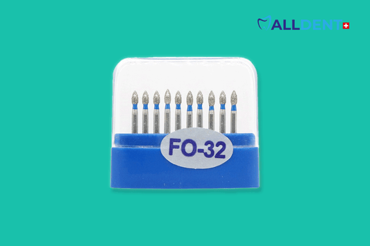Têtes de forage Alldent FO-32 bourgeon moyen