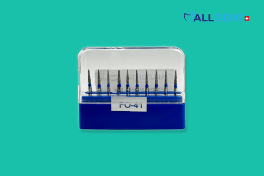 Têtes de perçage Alldent FO-41 flamme courte