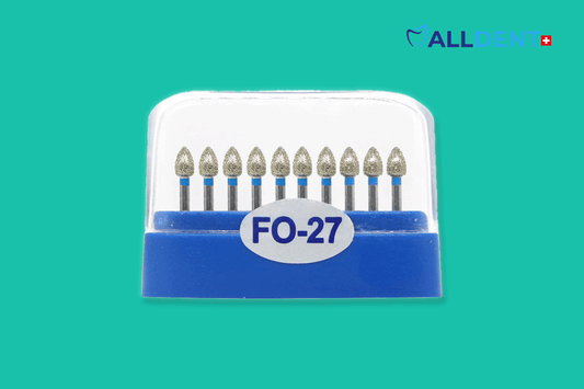 Têtes de forage Alldent FO-27 bourgeon grand