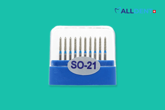 Têtes de forage Alldent SO-21 cylindre pointu grand