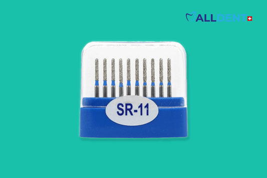 Têtes de forage Alldent SR-11 bord cylindrique rond grand