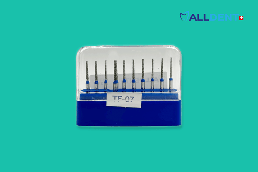Têtes de forage Alldent TF-07 cylindre rond grand