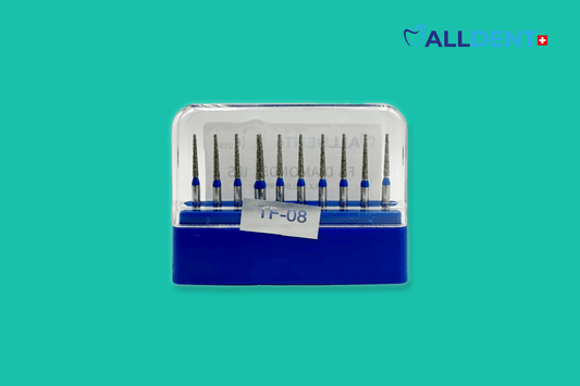 Têtes de forage Alldent TF-08 cylindre rond grand