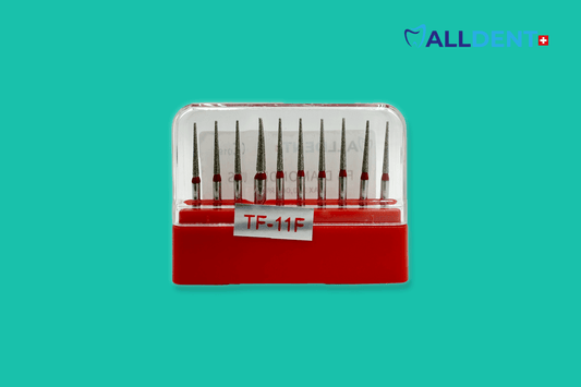 Têtes de forage Alldent TF-11F pour contour occlusal grandes
