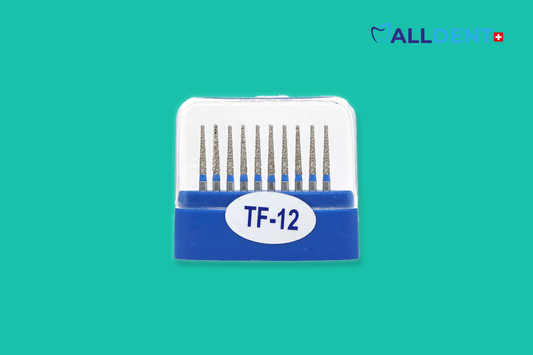 Têtes de forage Alldent TF-12 cylindre rond grand