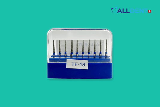 Têtes de perçage Alldent TF-18 cône moyen