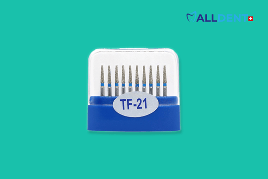 Têtes de forage Alldent TF-21 cône rond moyen