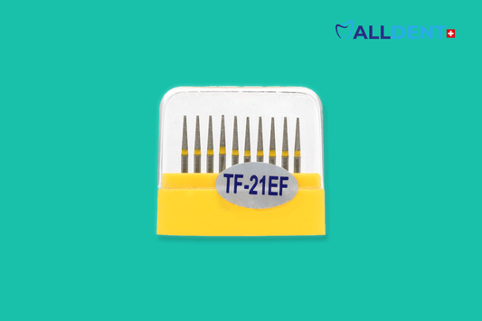 Têtes de forage Alldent TF-11EF cylindre rond grand