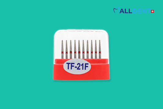 Alldent drill heads TF-21F cone round medium