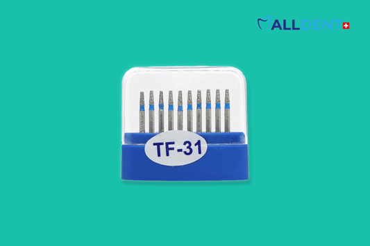 Têtes de forage Alldent TF-31 cône plat extra petit