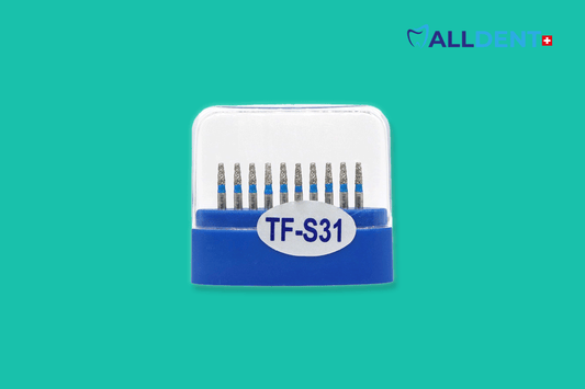 Têtes de forage Alldent TF-S31 cône plat petit