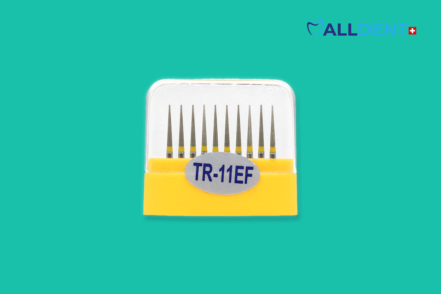 Alldent drilling heads TR-11EF cone medium