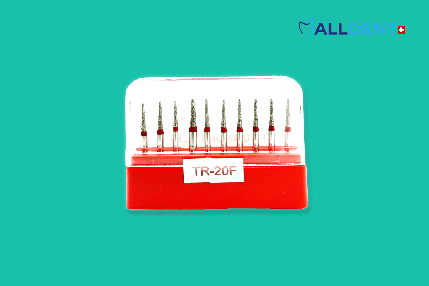 Alldent drill heads TR-20F cone small