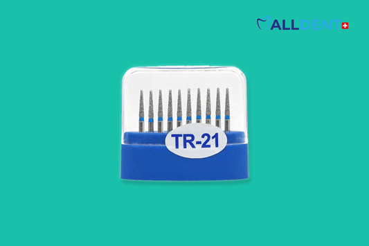 Têtes de forage Alldent TR-21 cône rond moyen
